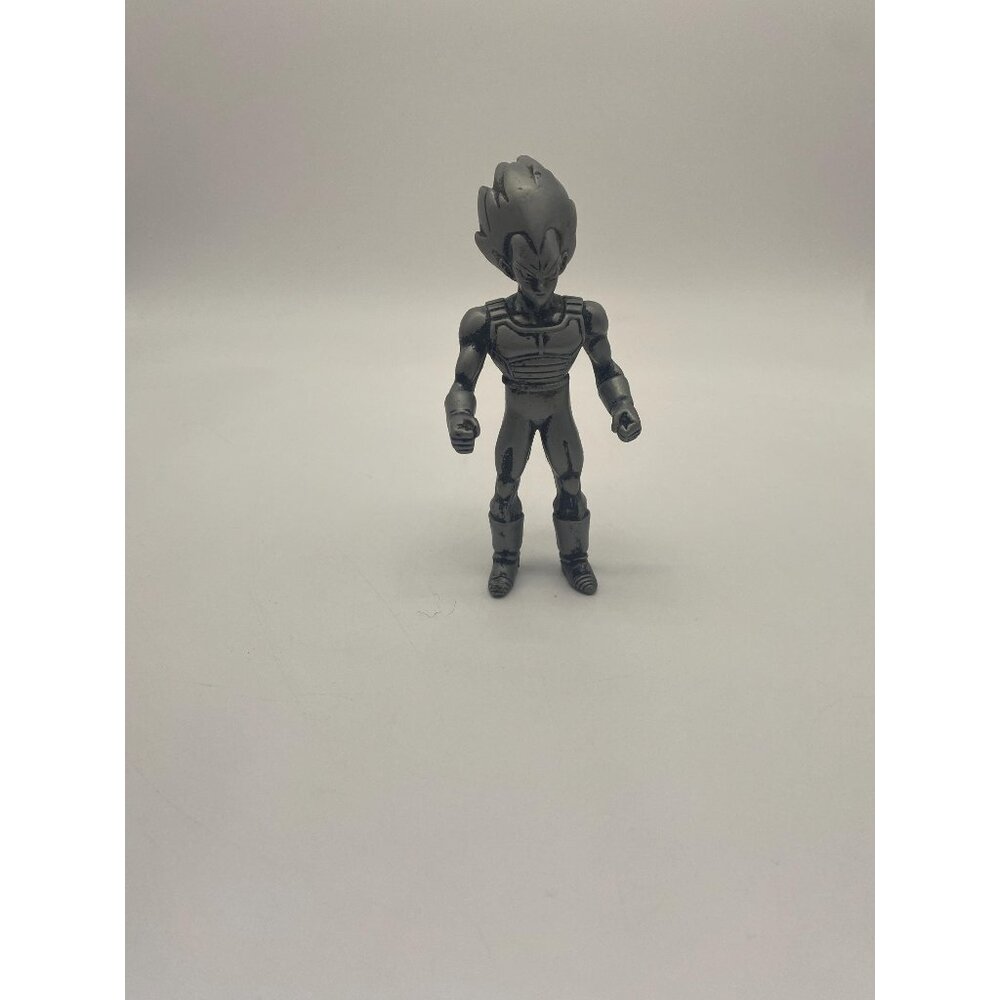 Vintage Burger King Dragon Ball Z Silver Vegeta Figurine Toy - Rare Toys